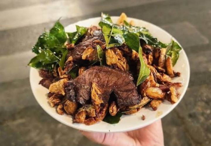Má đào cháy tỏi
